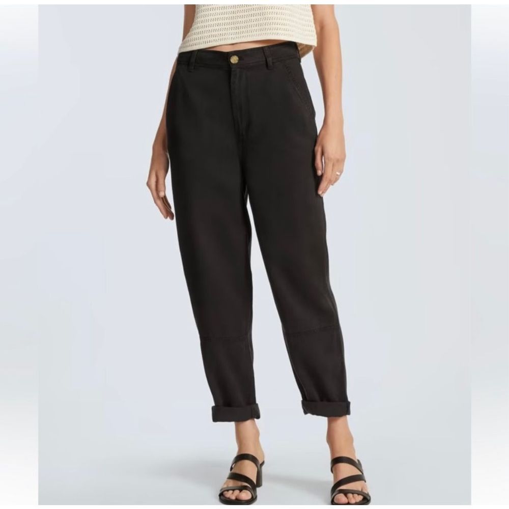 Everlane relaxed chino pant in black NWT